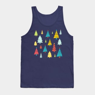 Christmas tree pattern Tank Top